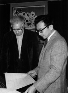 Chou Wen-chung and Edgard Varese
